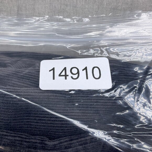 Levis 505 Pants Men 36W x 30L Gray Corduroy Regular Fit Cotton Black Batwing VTG - Picture 14 of 14